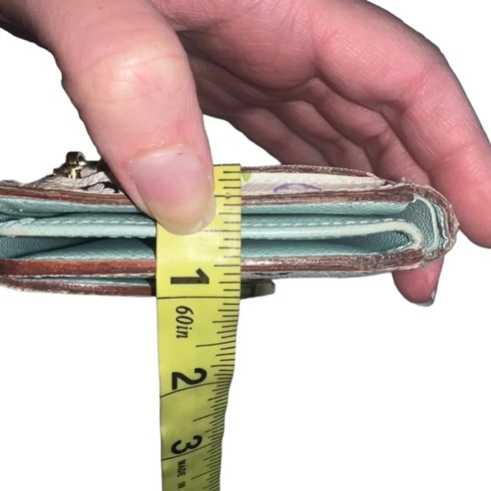 Authentic Louis Vuitton x Takashi Murakami White Multicolor Joey Wallet - Picture 8 of 17